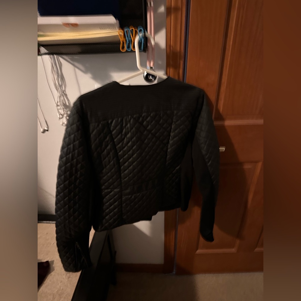 Large Pleather Jacket - Picture 6 of 7